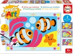 Dipingere con i numeri: mondo sottomarino EDUCA