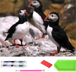 Pittura diamantata XXL 120 × 60 cm – sule, kit per mosaico