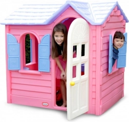 casetta da giardino per bambini little tikes country cottage rosa