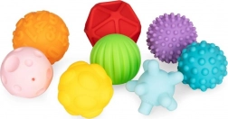 Palline sensoriali schiacciabili WOOPIE BABY, 8 pz
