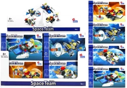 Set di costruzione astronavi con minifigurina