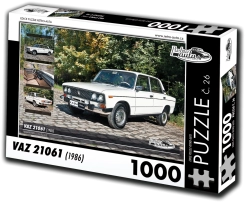 Puzzle RETRO-AUTA VAZ 21061 (1986) – 1000 pezzi