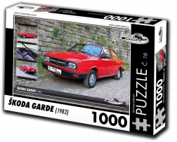 Puzzle RETRO-AUTA Škoda Garde 1983, 1000 pezzi