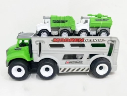 Camion giocattolo con automobiline 31 cm