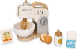 Frullatore da cucina in legno grigio