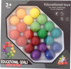 Puzzle educativi con palline 3+ – palline colorate collegabili