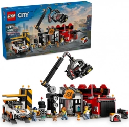 LEGO City autodemolizione con auto