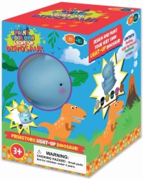 Dinosauro luminoso da colorare