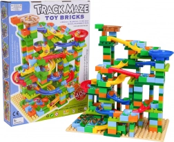 Set di costruzione pista per biglie 402 pezzi