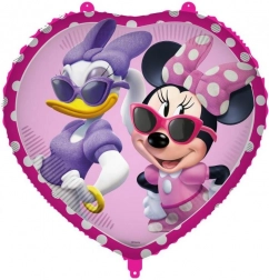 Palloncino in foil a cuore MINNIE MOUSE 46 cm