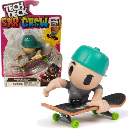 Tech Deck Sk8 Crew S1 set tavola da fingerboard con figurina