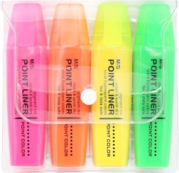 Evidenziatori M&G Neon profumati, set da 4 colori