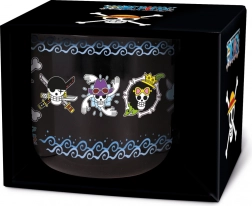 Tazza in ceramica One Piece con teschi 400 ml