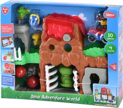 set mondo avventura dei dinosauri con suoni e luci