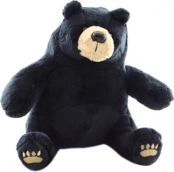 Orsetto nero di peluche 18 cm