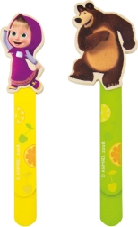 Segnalibro in legno Masha e Orso Bino