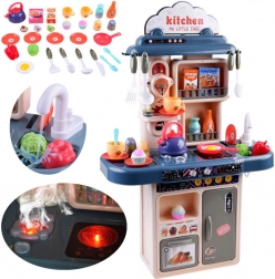 Cucina giocattolo con frigorifero, forno e lavello – set da 42 pezzi