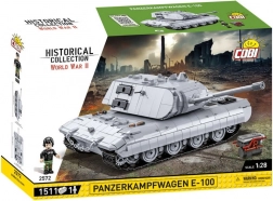 Set di costruzione carro armato Panzerkampfwagen E‑100 1:28