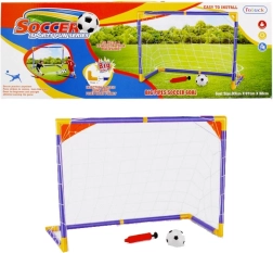 Porta da calcio per bambini con rete e pallone