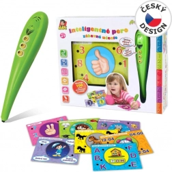 penna intelligente con schede a quiz (in slovacco)