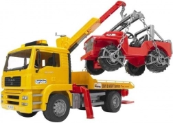 Bruder carro attrezzi MAN e Jeep fuoristrada