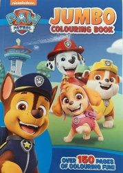Libro da colorare con attività Paw Patrol