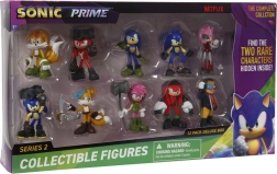 Figure Sonic - Scatola Deluxe 12 pz