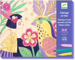 DJECO Pittura su legno Sweet Girls