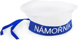 Cappello da marinaio per bambini con nastro di raso