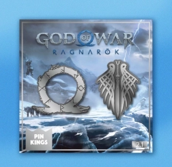 Spille God of War Ragnarok – set di 2 spille in metallo
