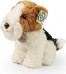 Cane di peluche Fox Terrier 20 cm ecologico