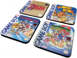 Set di sottobicchieri Gameboy