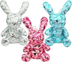 Coniglio di peluche brillante