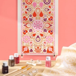 Pittura su seta – kit creativo DJECO Atelier