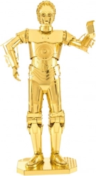 Kit di costruzione metallico 3D Star Wars: C-3PO (dorato)