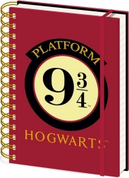 Quaderno ad anelli A5 Harry Potter - Binario 9 e 3/4
