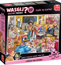 Puzzle Wasgij Destiny 27: Caffetteria Latte 1000 pezzi