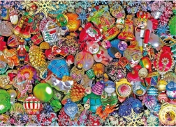 CLEMENTONI Puzzle Impossible: Natale scintillante, 1000 pezzi