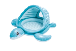 Piscina gonfiabile per bambini con tettoia Baia della Tartaruga