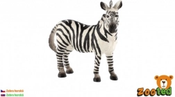 figurina in plastica zebra di montagna 11 cm