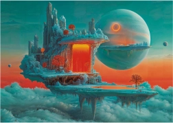 Educa Puzzle Pianeta di fuoco e ghiaccio 500 pezzi