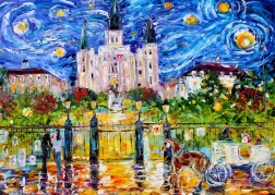 Puzzle Enjoy Jackson Square, New Orleans 1000 pezzi