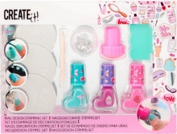 Set per stamping delle unghie con piastre