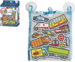 Adesivi da Bagno Teddies Macchinine