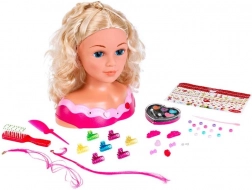 Testa per acconciature PRINCESS CORALIE con accessori