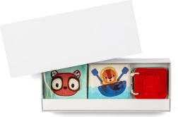 Set di 3 libricini sensoriali – leone Jack