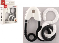 Sonagli bianchi e neri per bambini dalla nascita