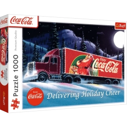 Puzzle 1000 pezzi XMAS COCA-COLA Camion di Natale
