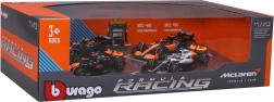 bburago 1:43 race formula f1 4-pack – mclaren f1 team mcl38 (2024) lando norris e oscar piastri