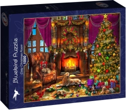 Puzzle Bluebird "Accogliente stanza natalizia" 1000 pezzi